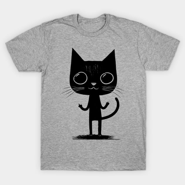 My Dirty Cat T-Shirt by Bongonation